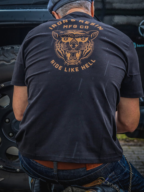 Iron and Resin T-Shirt "Ride Like Hell"